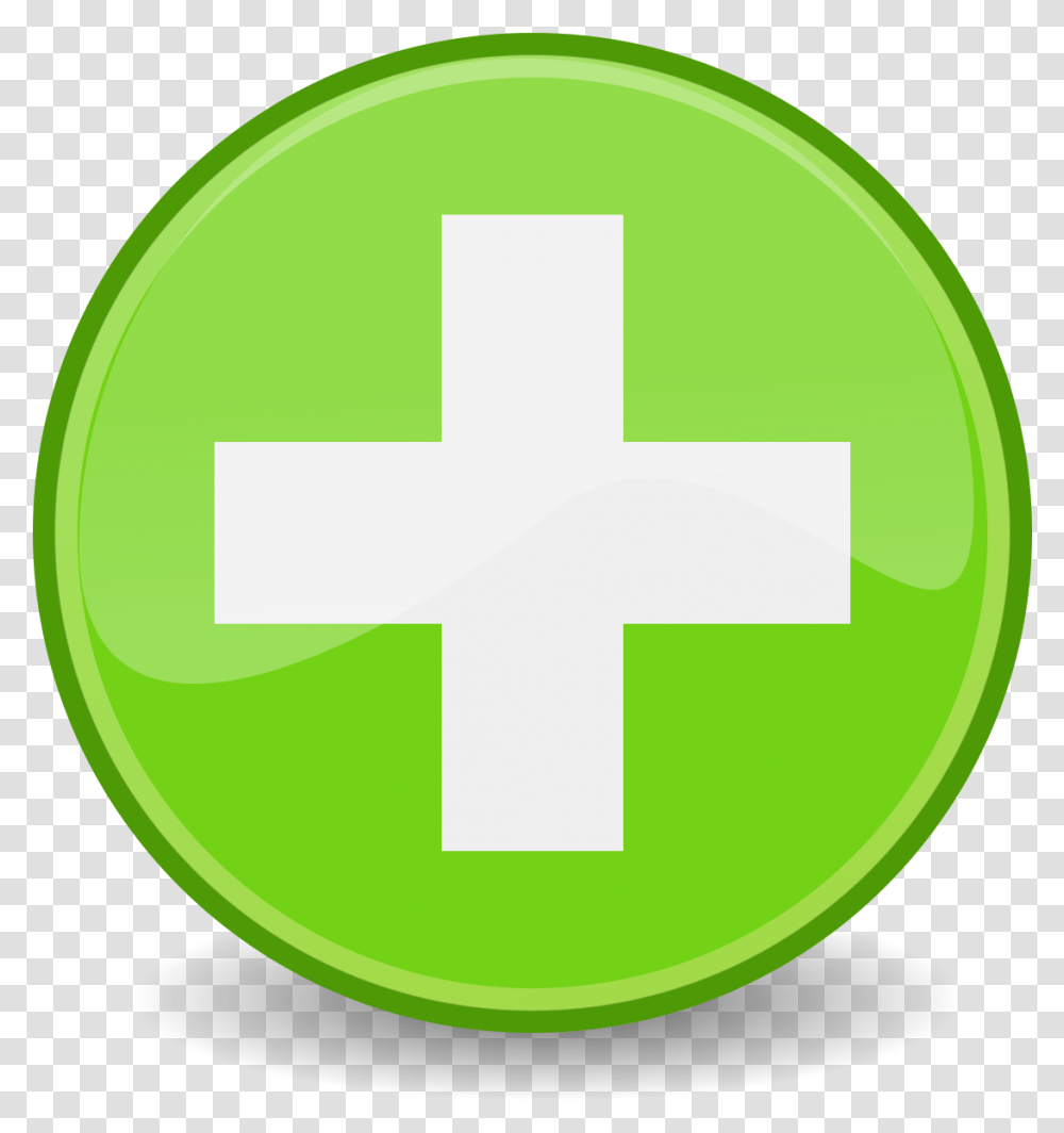 Ambox Emblem Plus Plus Symbol In Circle, First Aid, Green, Logo, Trademark Transparent Png