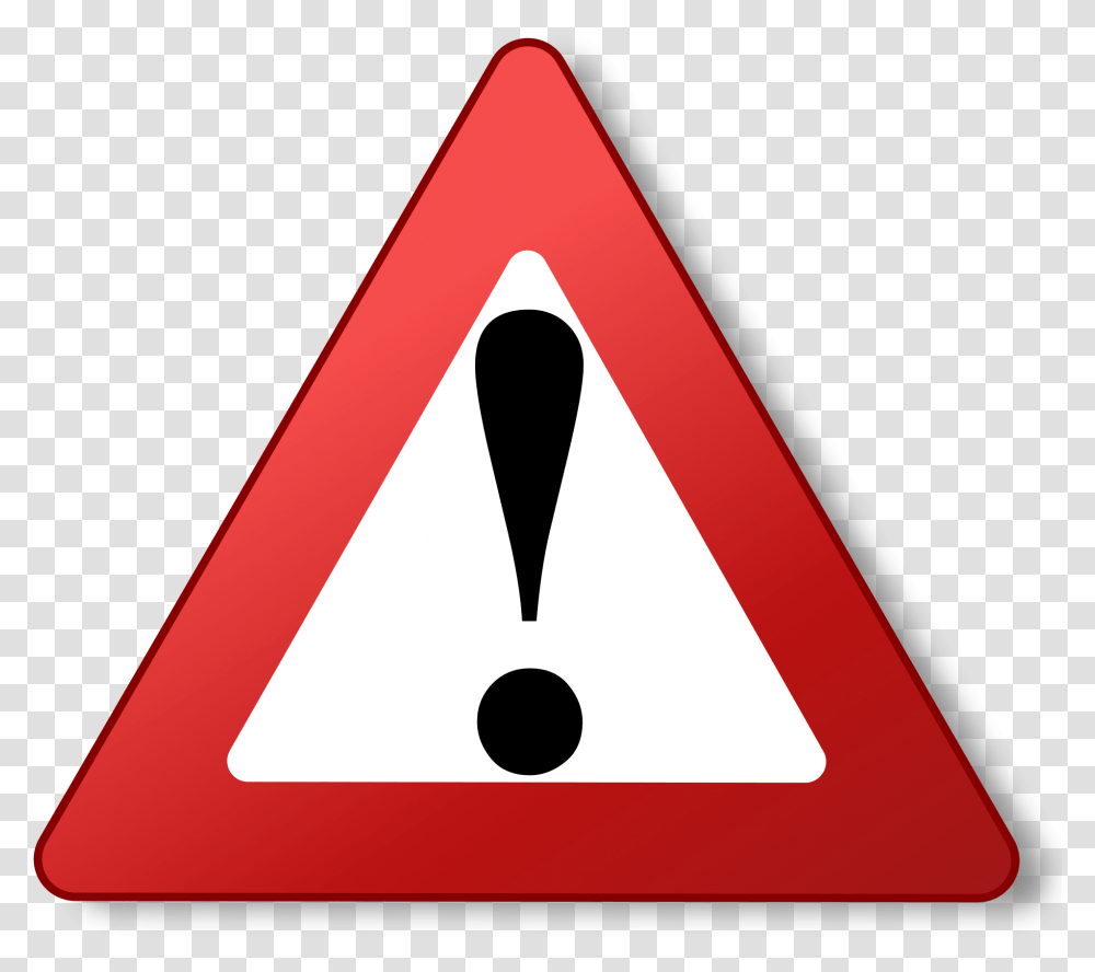 Ambox Warning Red Warning Sign, Triangle, Road Sign Transparent Png