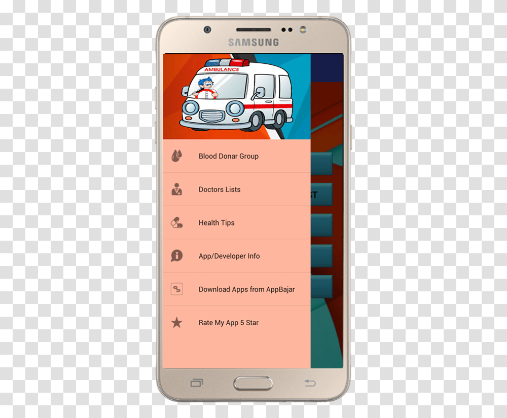 Ambulance App, Mobile Phone, Electronics, Cell Phone Transparent Png