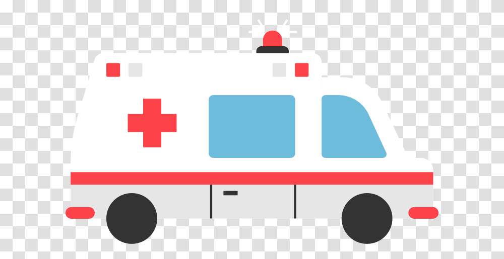 Ambulance Car Flat Icon Vector Doctor And Ambulance Clipart, Van, Vehicle, Transportation Transparent Png
