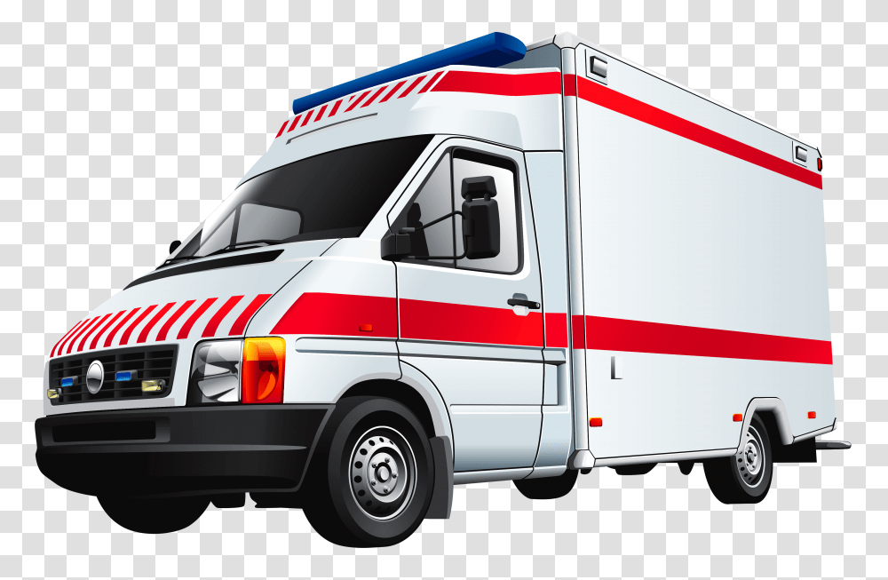 Ambulance, Car, Van, Vehicle, Transportation Transparent Png