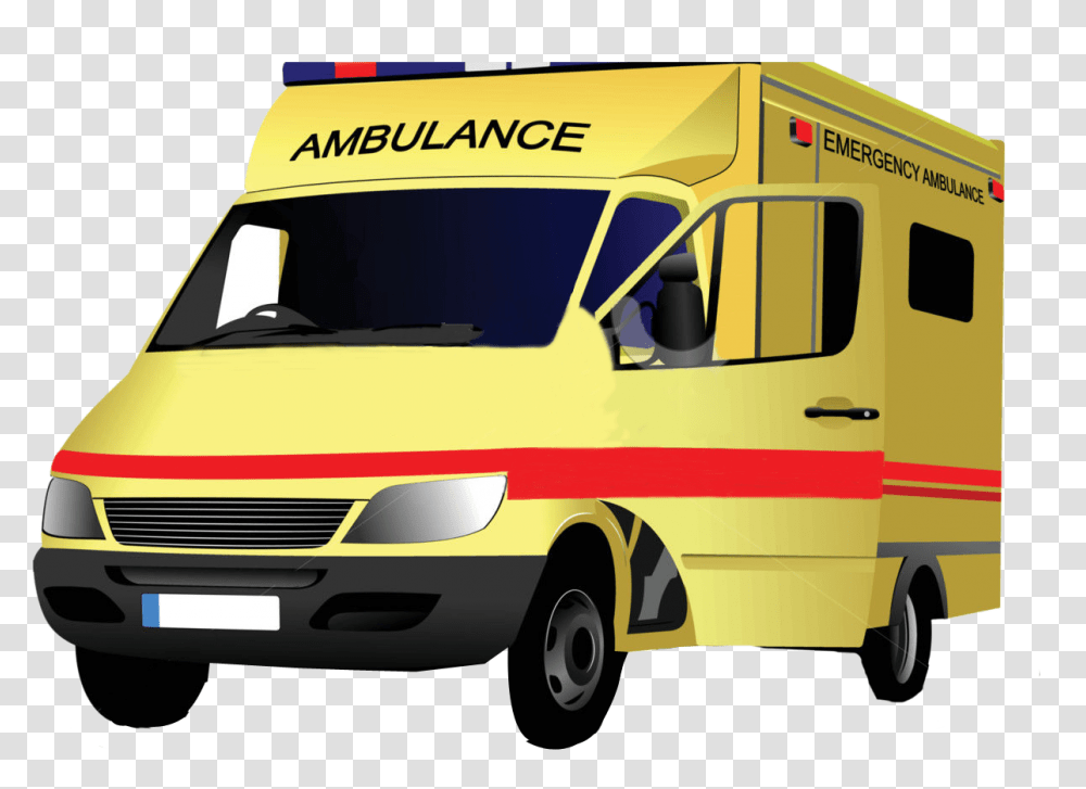 Ambulance, Car, Van, Vehicle, Transportation Transparent Png