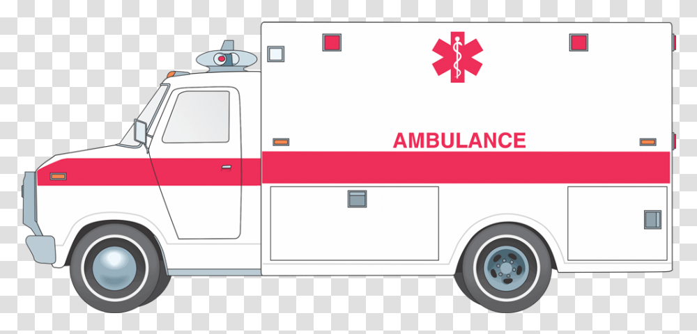 Ambulance Free Ambulance Clip Art, Van, Vehicle, Transportation, Moving Van Transparent Png