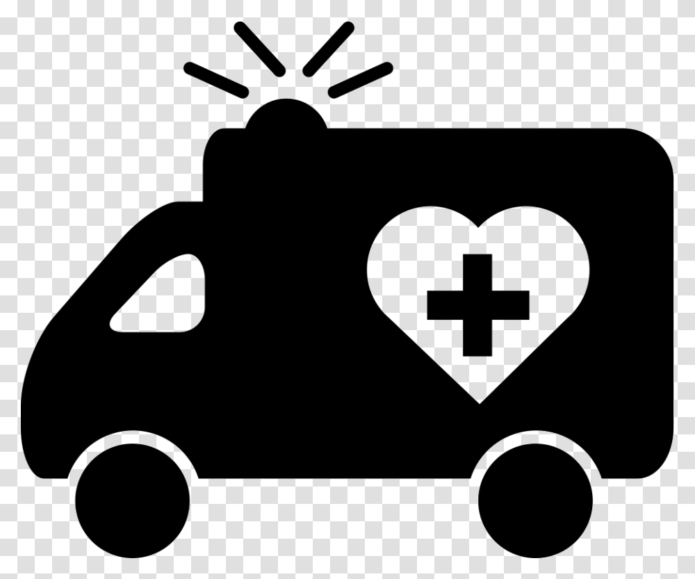 Ambulance Graphic, Vehicle, Transportation, Stencil Transparent Png