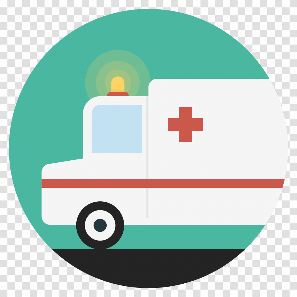 Ambulance Icon Download Ambulance Icon, First Aid, Van, Vehicle, Transportation Transparent Png
