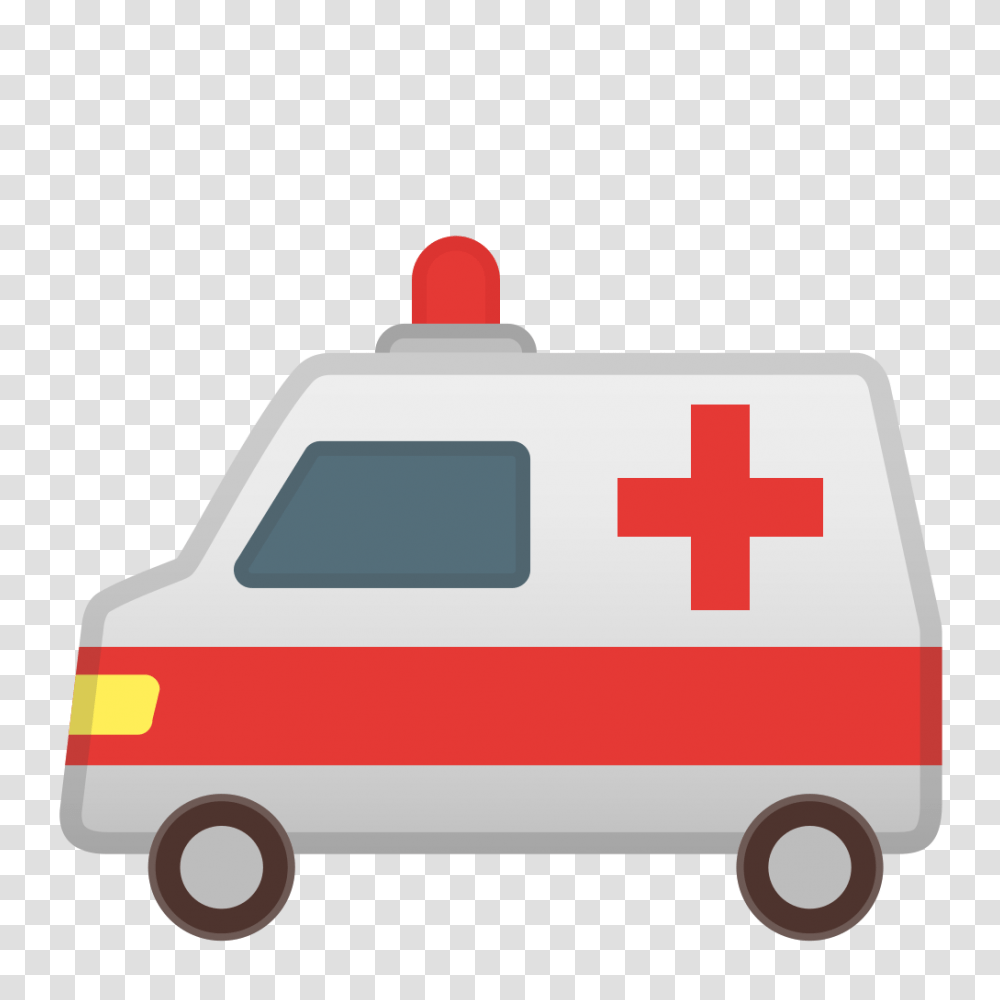 Ambulance Icon Noto Emoji Travel Places Iconset Google, Van, Vehicle, Transportation, First Aid Transparent Png