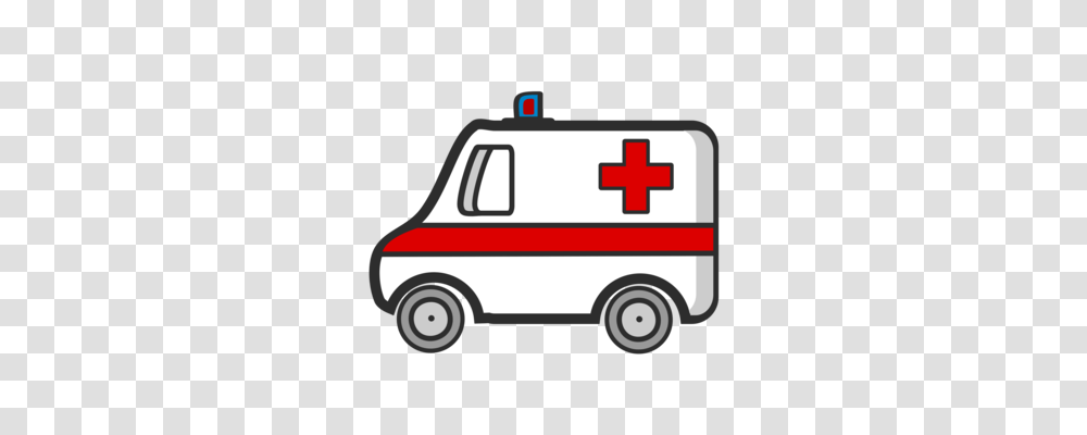 Ambulance Paramedic Emergency Vehicle Computer Icons Free, Van, Transportation, Fire Truck Transparent Png