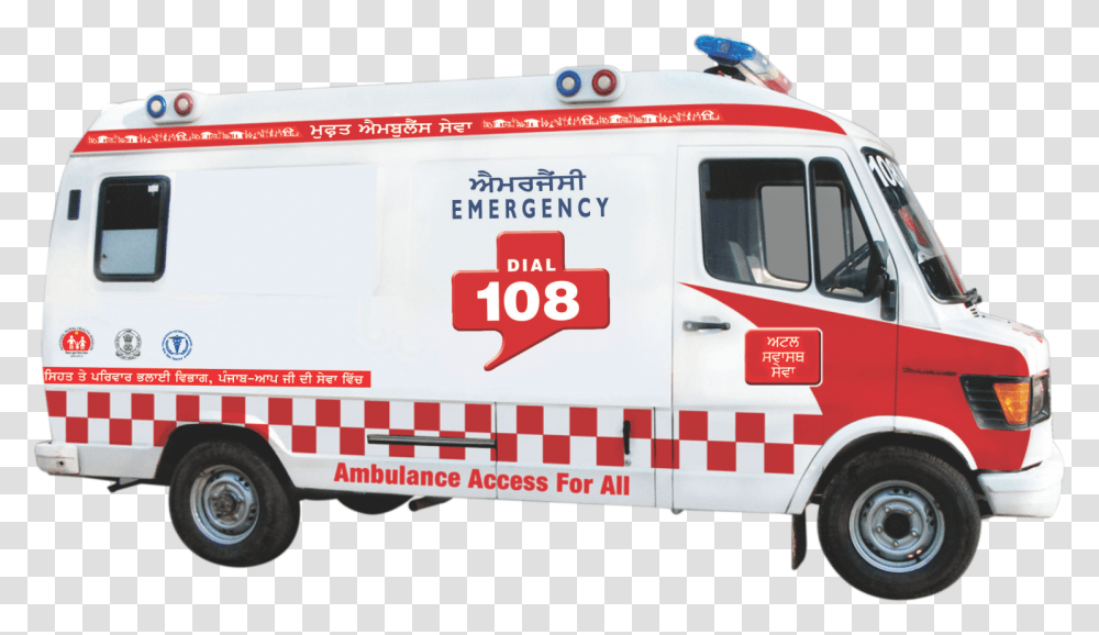 Ambulance, Van, Vehicle, Transportation, Fire Truck Transparent Png