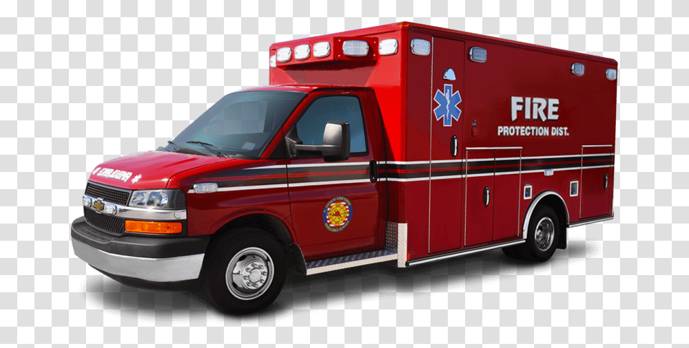 Ambulance, Van, Vehicle, Transportation, Fire Truck Transparent Png