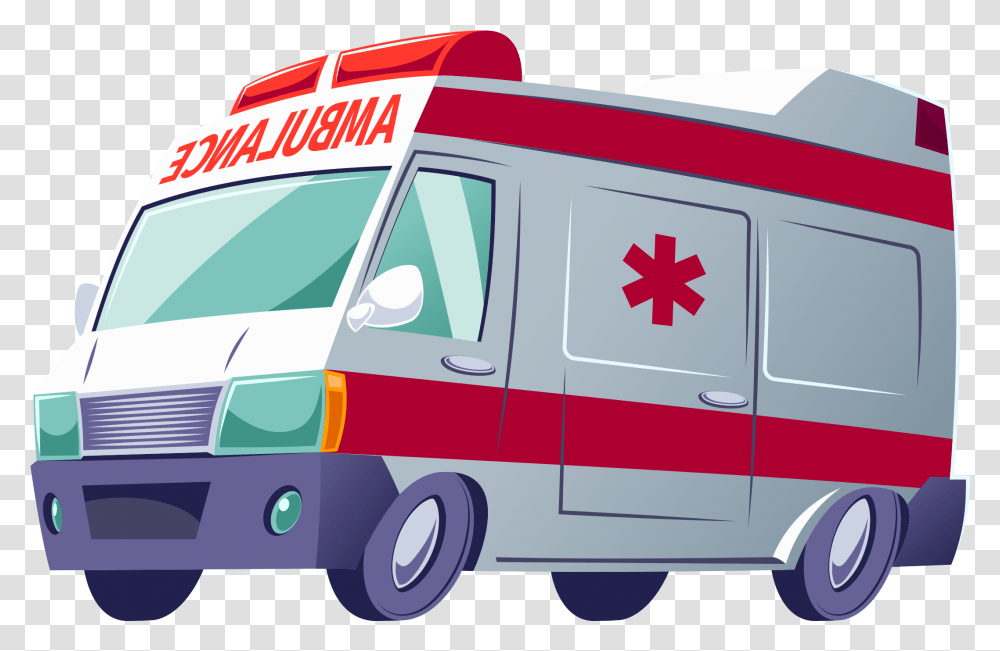 Ambulance, Van, Vehicle, Transportation, Fire Truck Transparent Png