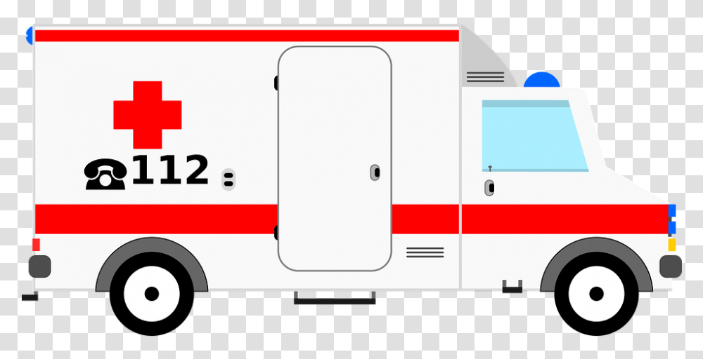 Ambulancia Auto Servicios Mdicos De Emergencia Mobil Salk Tarama Arac, Ambulance, Van, Vehicle, Transportation Transparent Png