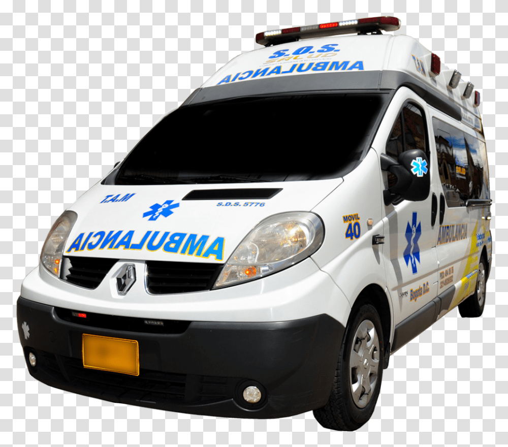 Ambulancia Tipo Panel Petroambulancias Compact Van, Car, Vehicle, Transportation, Automobile Transparent Png