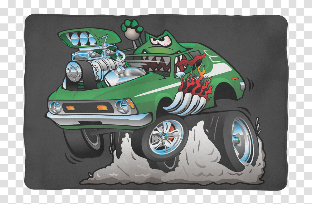 Amc Gremlin Black Background Funny Car Cartoon, Race Car, Sports Car, Vehicle, Transportation Transparent Png