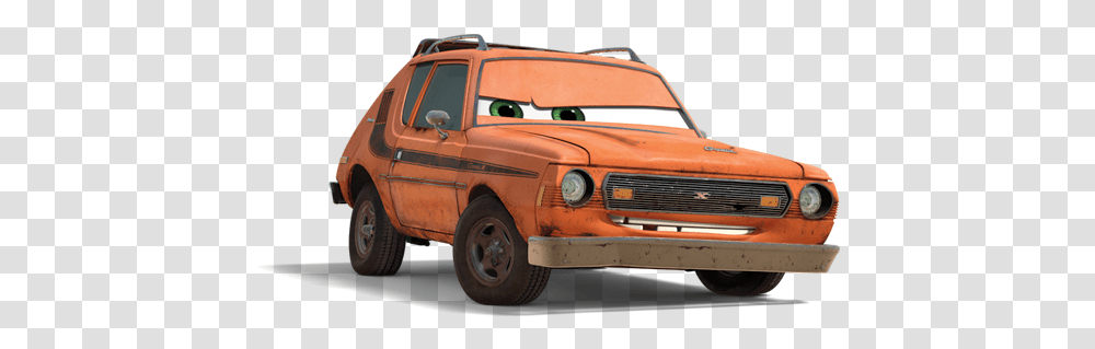 Amc Gremlin Cars Characters Disney Grem And Acer Cars 2, Vehicle, Transportation, Pickup Truck, Bumper Transparent Png