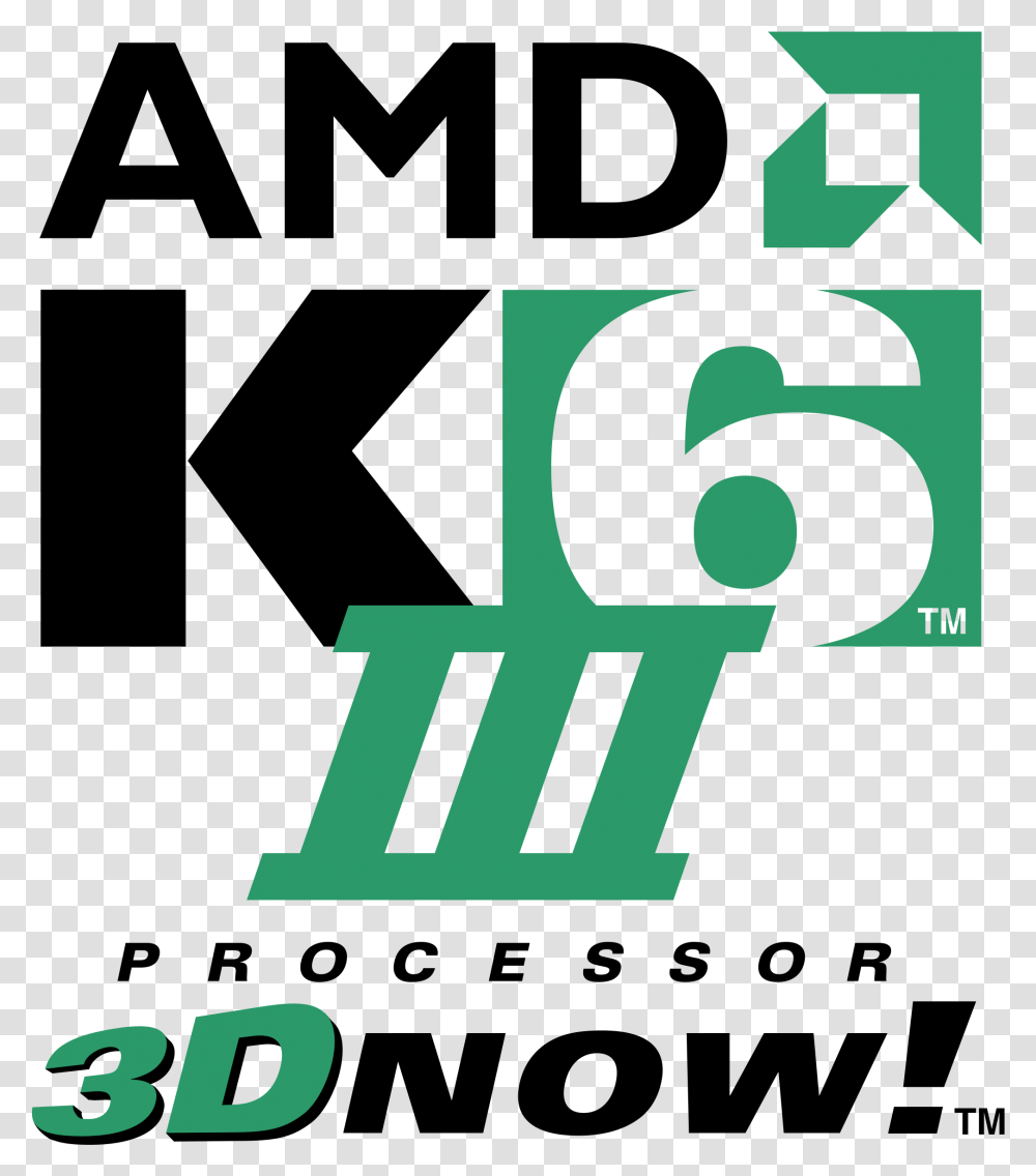 Amd K6 Iii Processor Logo Amd, Number, Symbol, Text, Alphabet Transparent Png