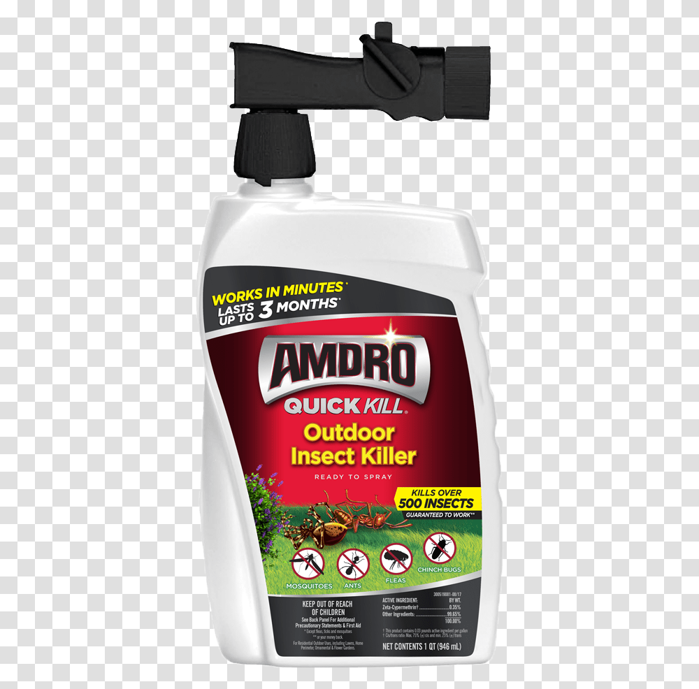 Amdro Quick Kill Outdoor Insect Killer Rts 32oz Amdro Mosquito Yard Spray, Food, Dessert Transparent Png