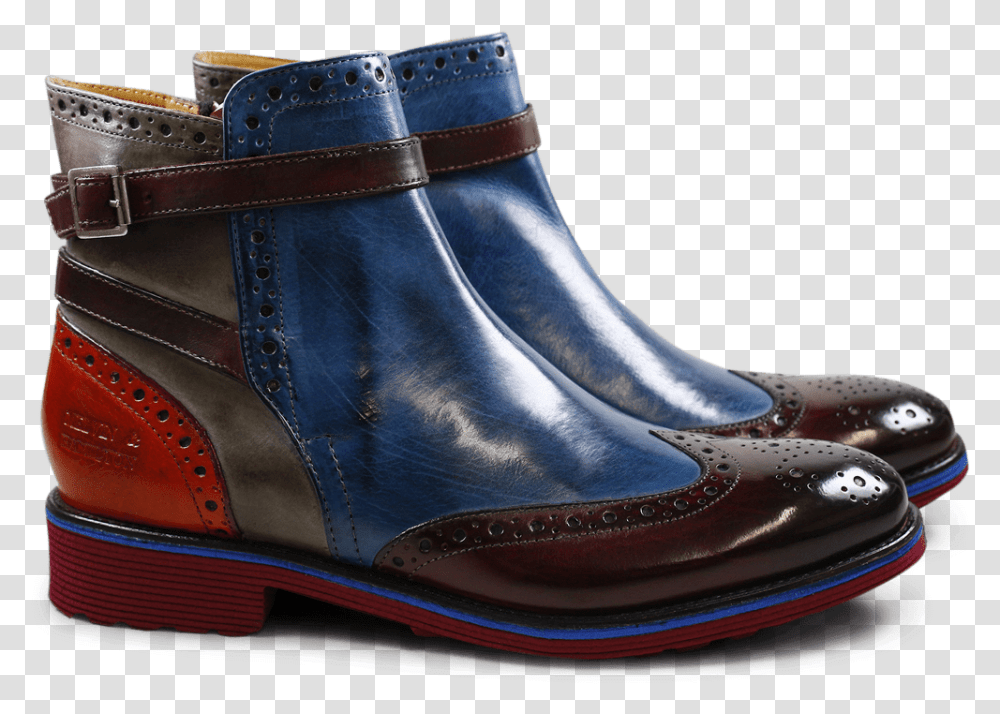 Amelie 11 Crust Burgundy Mid Blue Smoke Motorcycle Boot, Clothing, Apparel, Shoe, Footwear Transparent Png