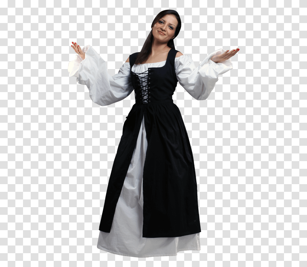 Ameline Peasant Dress Peasant Clothes, Person, Performer, Costume Transparent Png