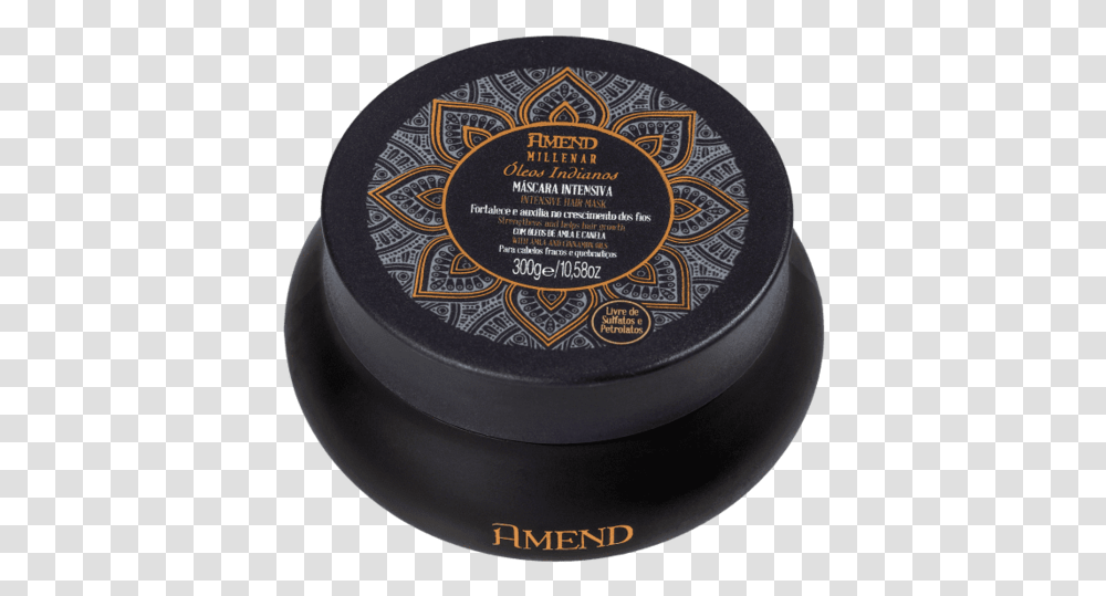 Amend Hair Mask Millenar Oils Mascara Amend Oleos Indianos, Cosmetics, Face Makeup, Lighting, Tape Transparent Png