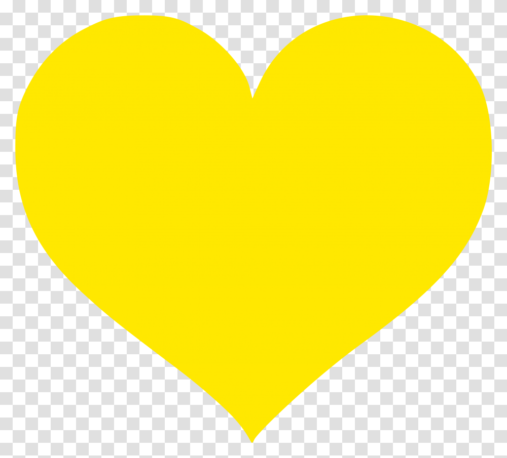 Amerelo Yellow Heart Clipart Background, Balloon, Tennis Ball, Sport, Sports Transparent Png