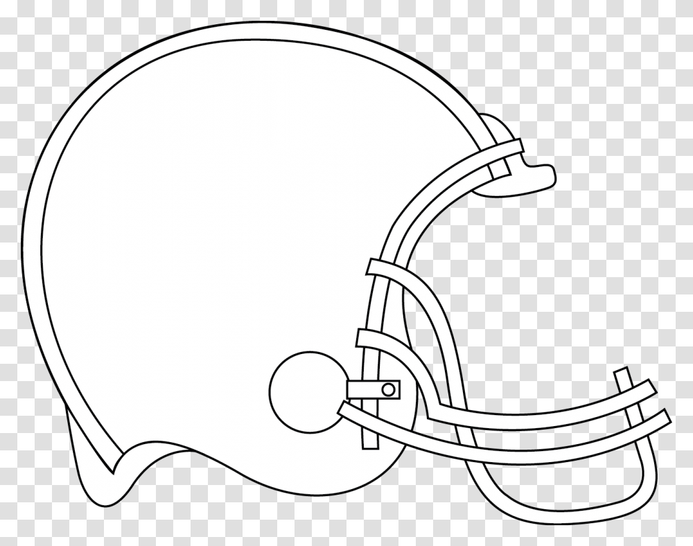 America Outline Football Helmet, Apparel, Sport, Sports Transparent Png