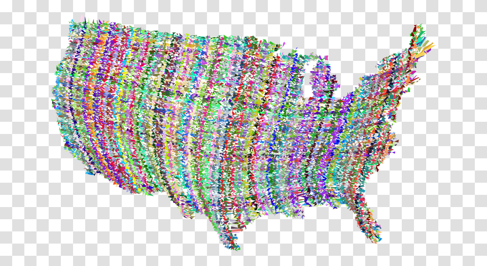 America Prismatic Abstract Map Us Senate Map 2019, Doodle, Drawing Transparent Png