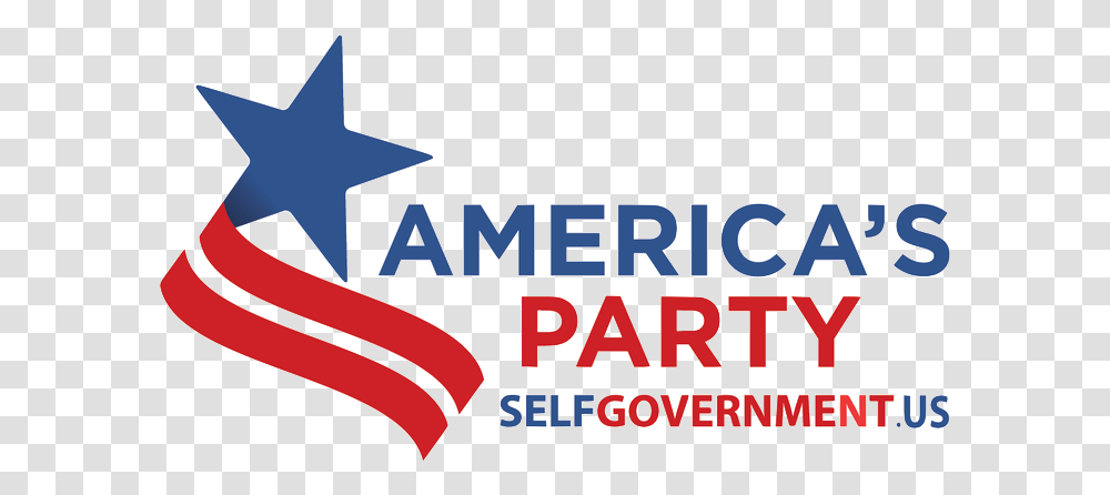America's Party Logo Fly America, Star Symbol, Trademark Transparent Png