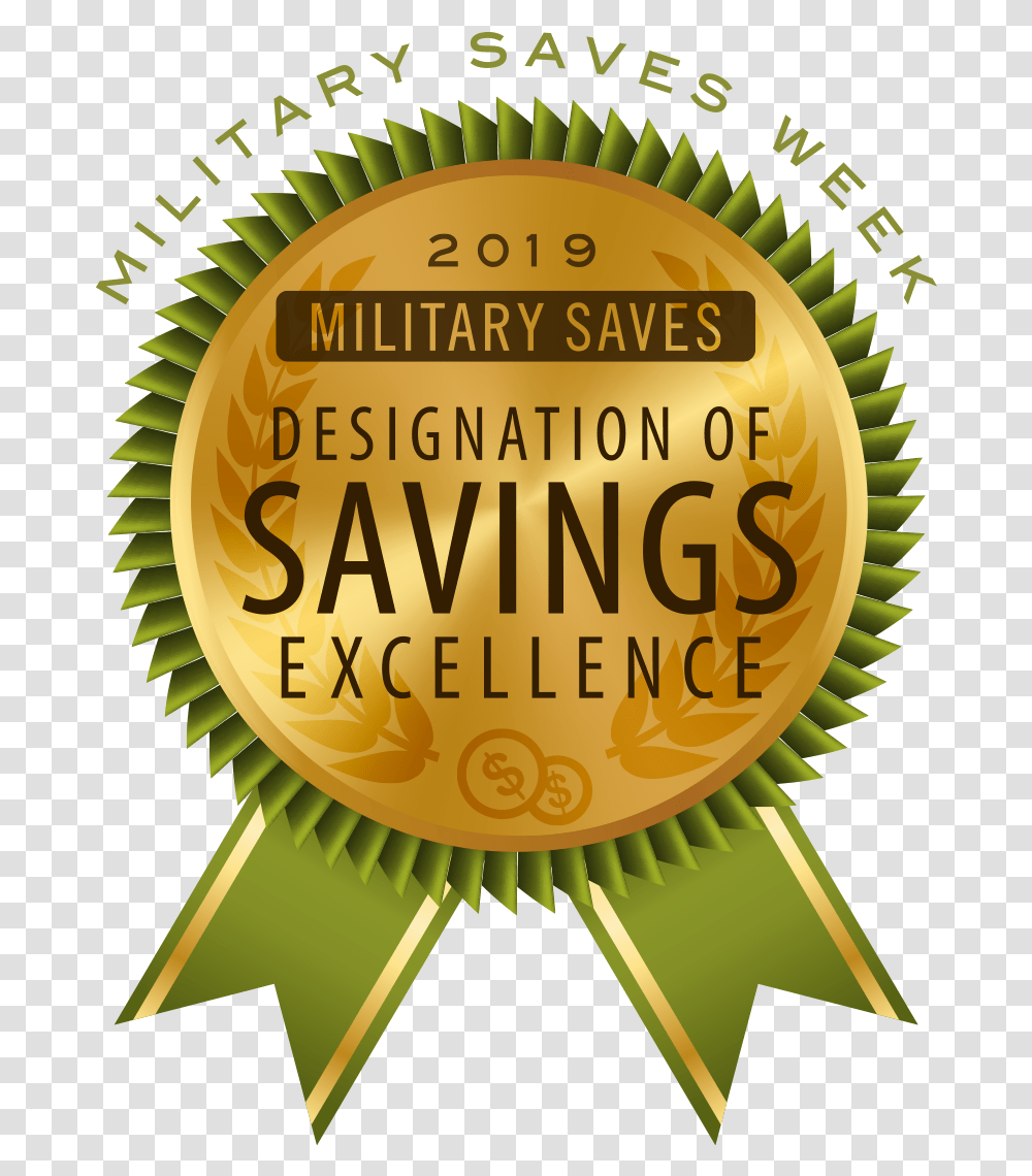 America Saves Designation Of Savings Excellence Illustration, Vegetation, Plant, Gold Transparent Png