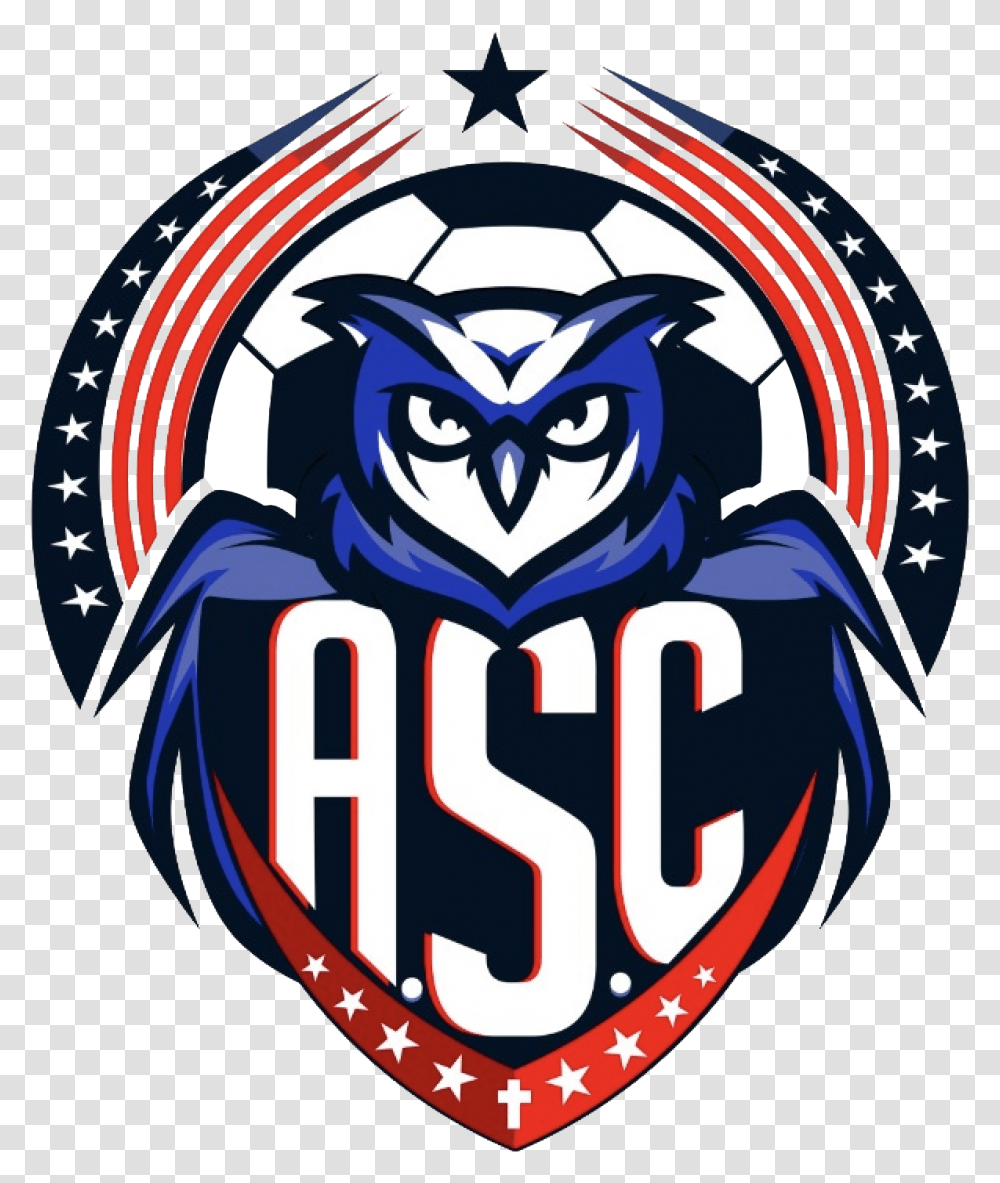 America Soccer Club Asc Club Logo, Trademark, Emblem, Badge Transparent Png