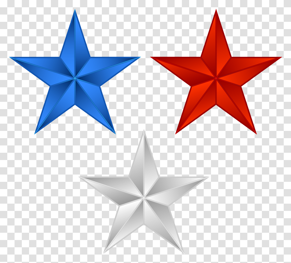 America Stars Clip Art Image, Cross, Star Symbol Transparent Png