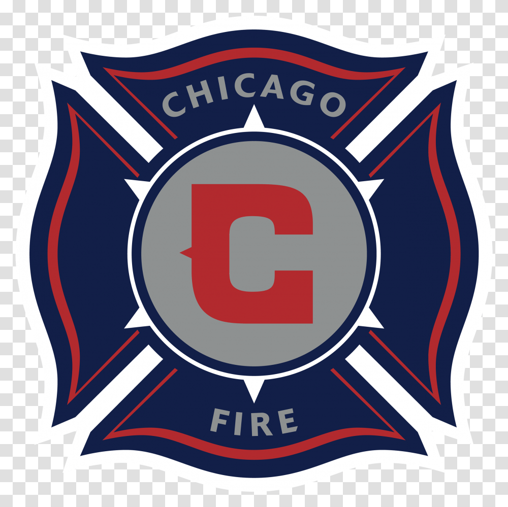 American Archives Football Logos Logo Chicago Fire Soccer, Symbol, Emblem, Trademark, Armor Transparent Png