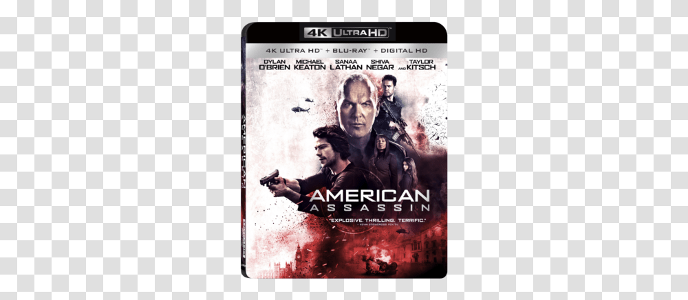 American Assassin 4k Cover, Person, Advertisement, Poster, Flyer Transparent Png
