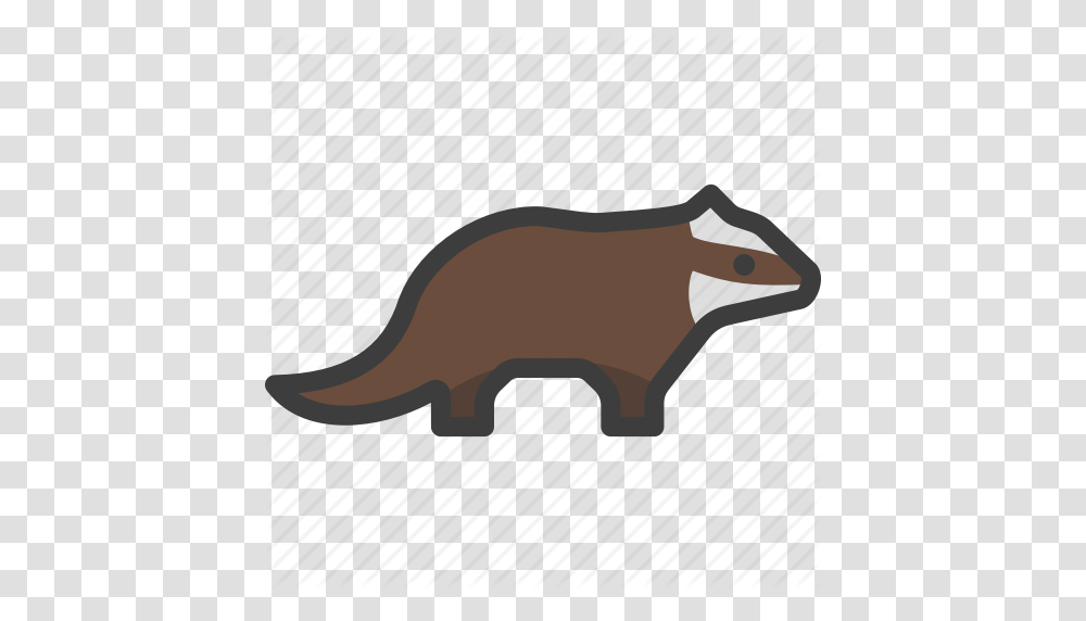 American Badger Honey Ratel Icon, Mammal, Animal, Wildlife, Axe Transparent Png