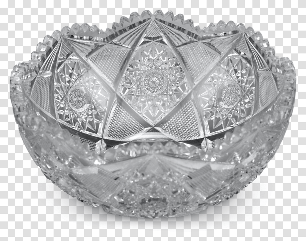 American Brilliant Period Cut Glass Bowl Tiara, Diamond, Gemstone, Jewelry, Accessories Transparent Png