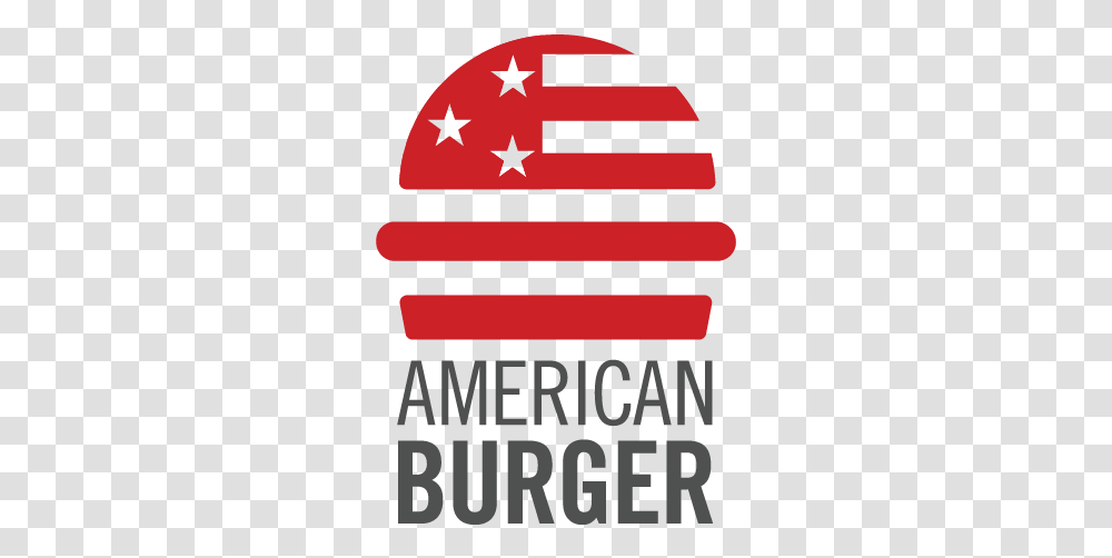 American Burger Kristina Balbin American Flag Burger Logo, Symbol, Star Symbol, Text Transparent Png