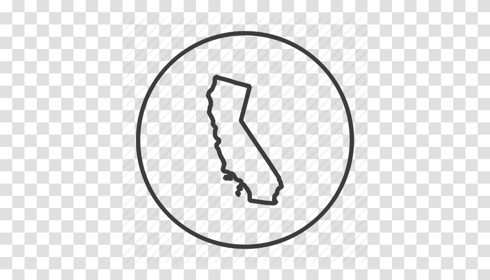 American California Location Map Navigation State United, Label, Number Transparent Png