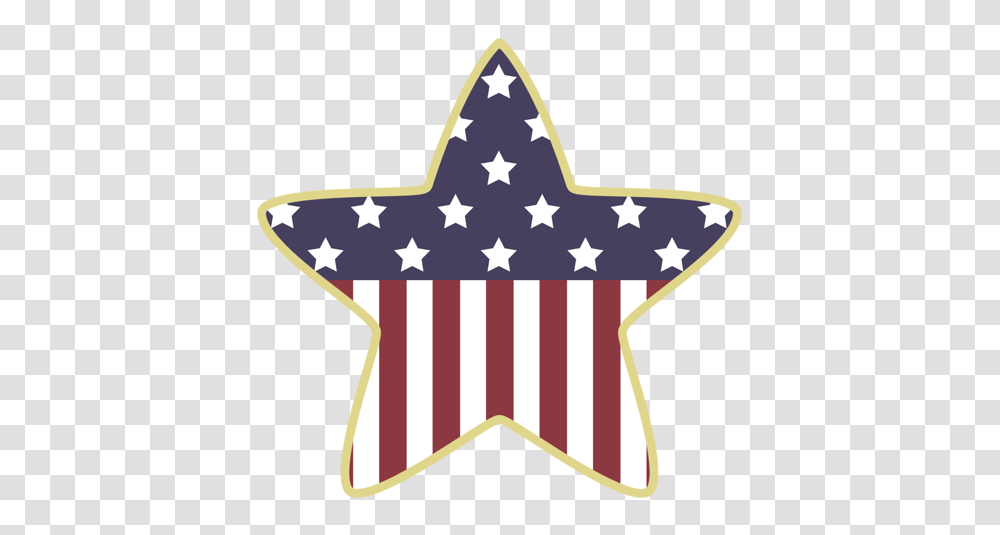 American Celebrationindependence Daythis Old Flag Follow, Star Symbol, Logo, Trademark Transparent Png