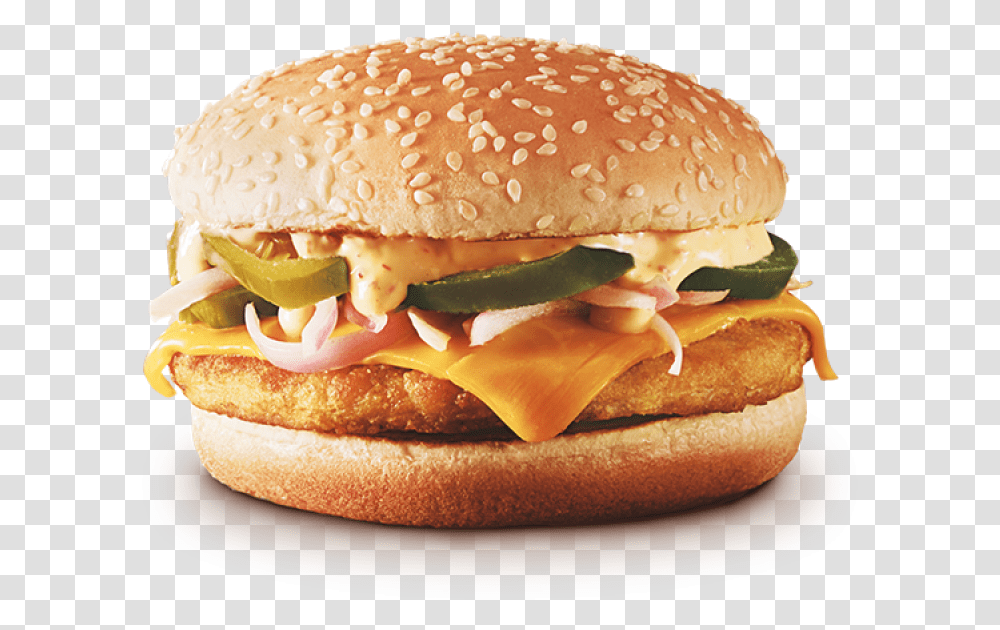 American Chicken Copy Ads Of Mcdonald's In India, Burger, Food Transparent Png