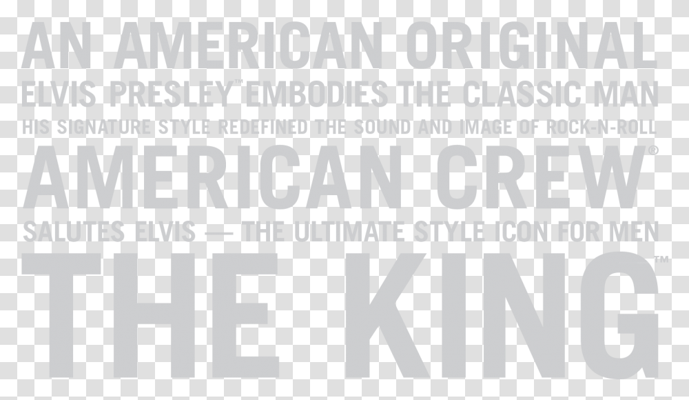 American Crew Poster, Word, Flyer, Advertisement Transparent Png