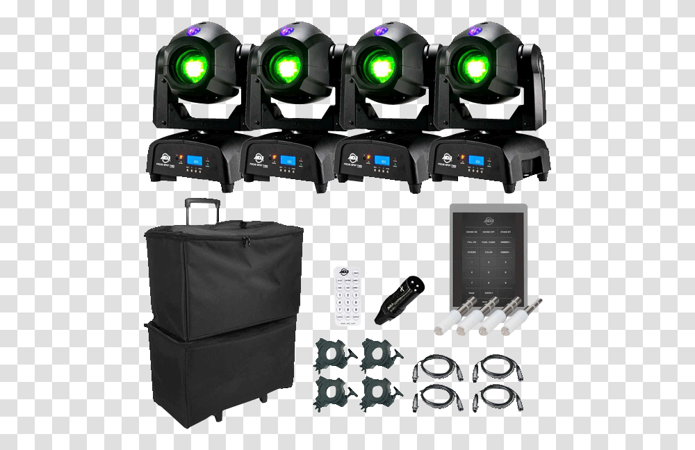 American Dj Focus Spot Two High Powered 75w Led Moving Dj Focus Light, Camera, Electronics, Projector, Cushion Transparent Png