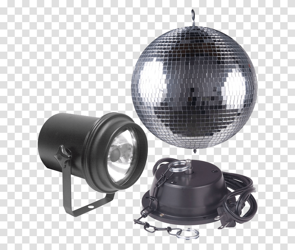 American Dj Mirror Ball Mirror Balls, Lighting, Spotlight, LED, Lamp Transparent Png