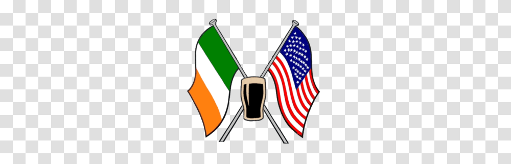 American Flag And Irish Cut Guinness Free Images, Armor, Scissors, Blade Transparent Png