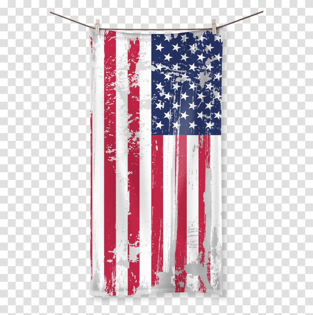 American Flag Banner Usa Flag, Rug Transparent Png
