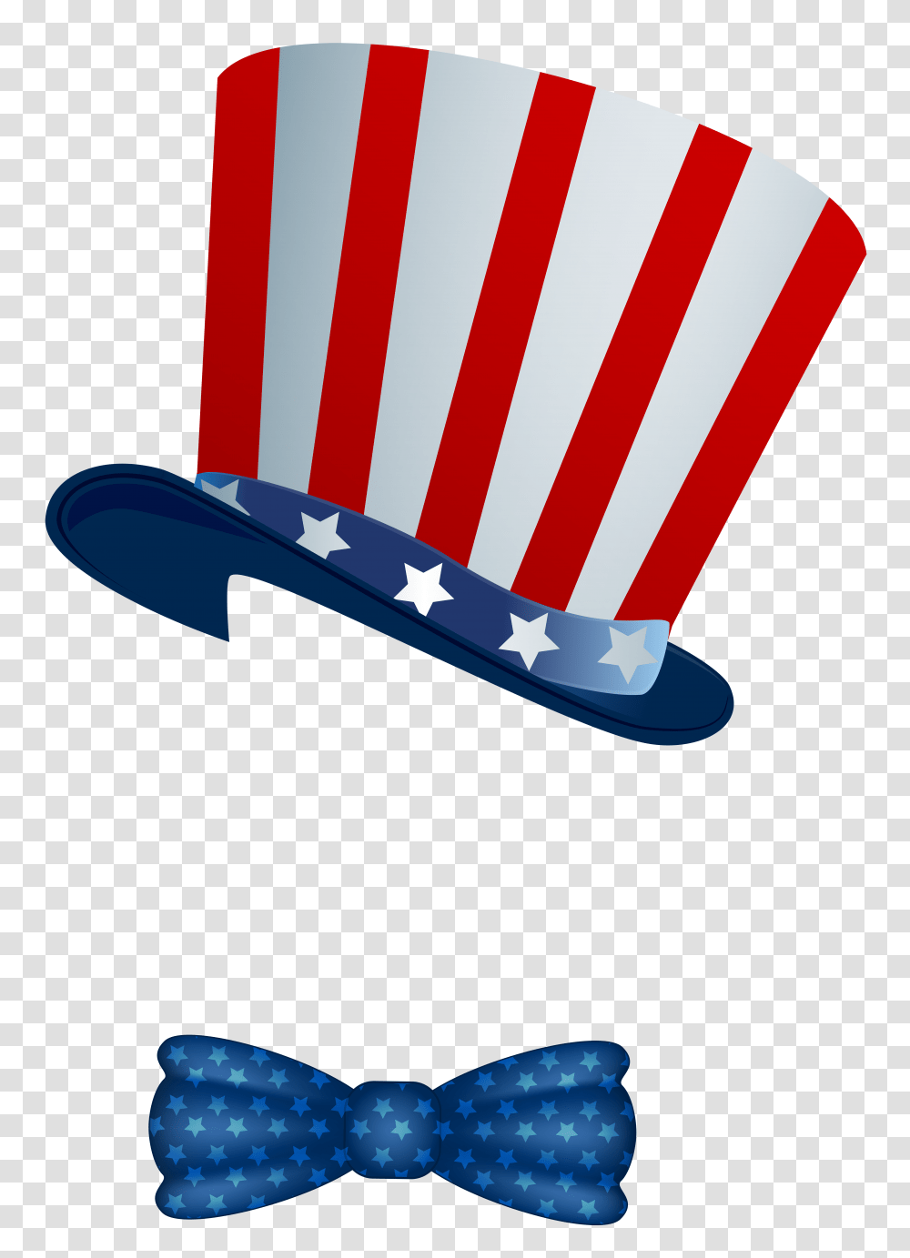American Flag Bow Clip Art, Word, Label Transparent Png