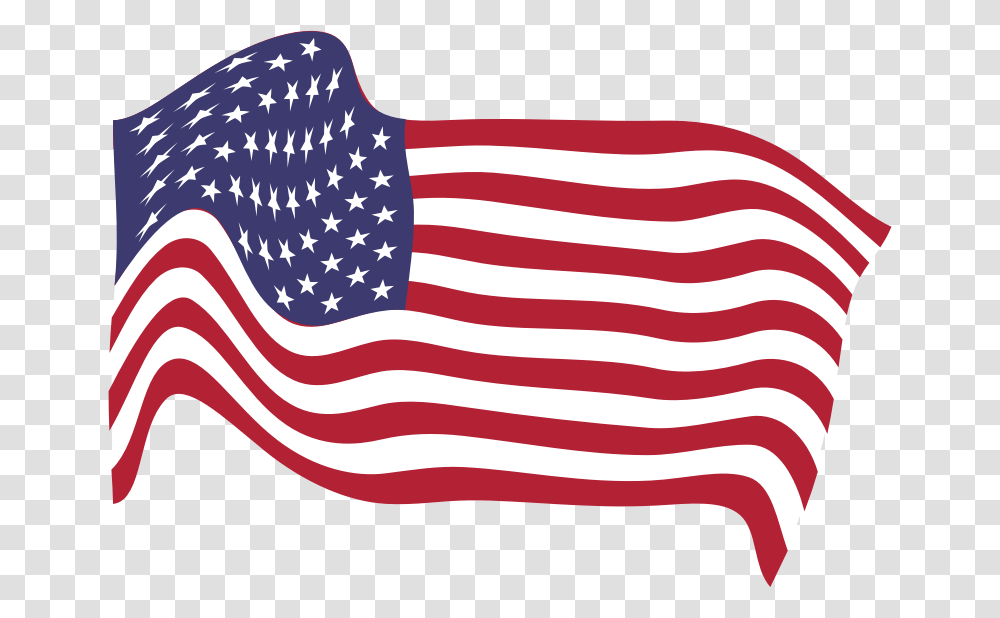 American Flag Breezy American Flag Graphic Transparent Png
