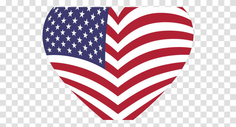 American Flag Clip Art Us Flag Heart Transparent Png