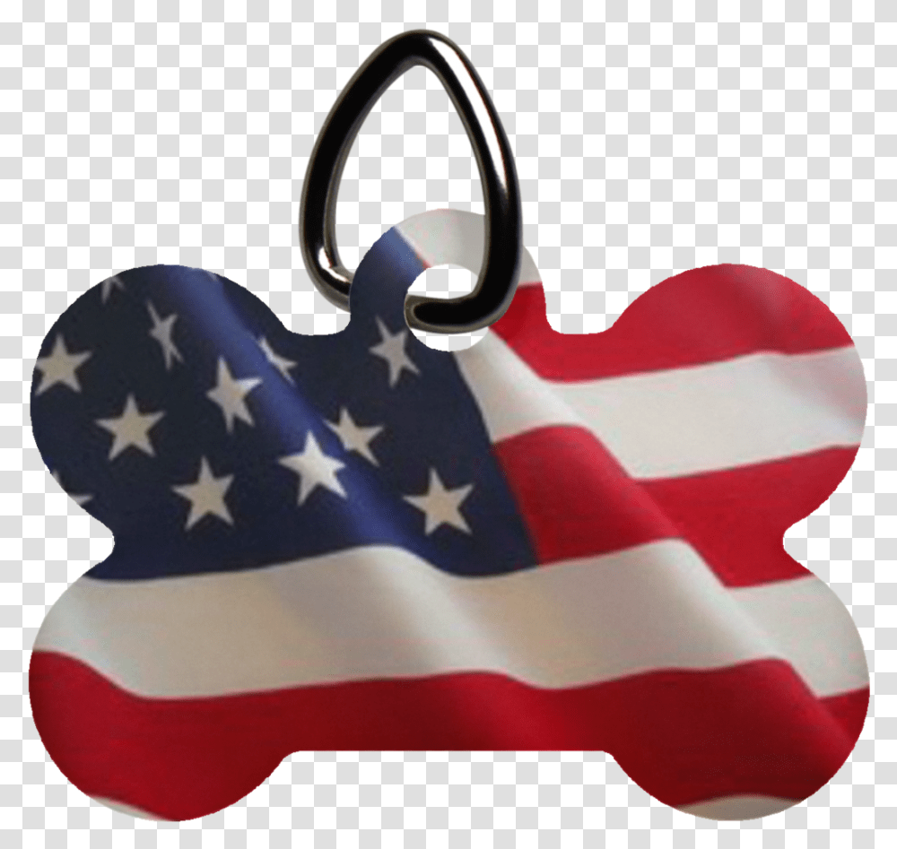 American Flag Dog Bone Pet Tag Lee Greenwood God Bless The Usa Lyrics, Star Symbol Transparent Png