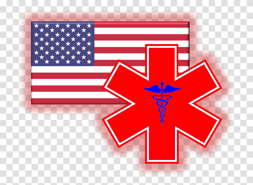 American Flag, First Aid, Emblem Transparent Png