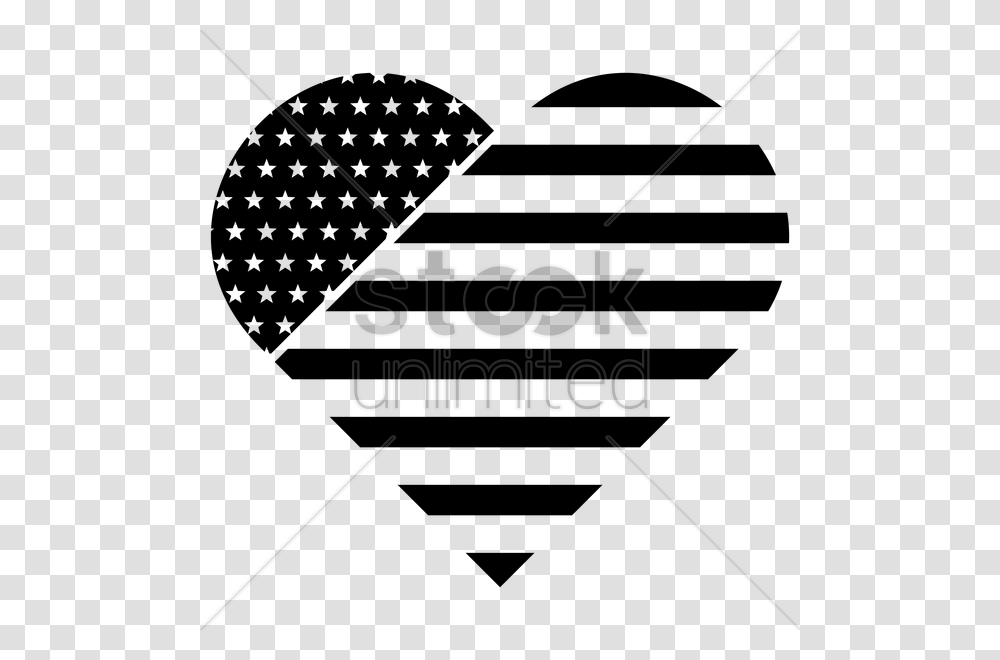 American Flag Heart Vector Clipart United States Of American Flag Heart Vector, Sport, Arrow Transparent Png