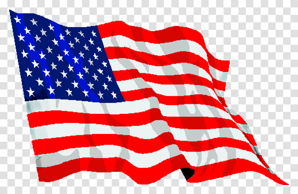 American Flag Icon Waving Us Flag Transparent Png